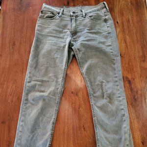Levi's 541 Men's Athletic Jeans Stretch 30x32 Gray